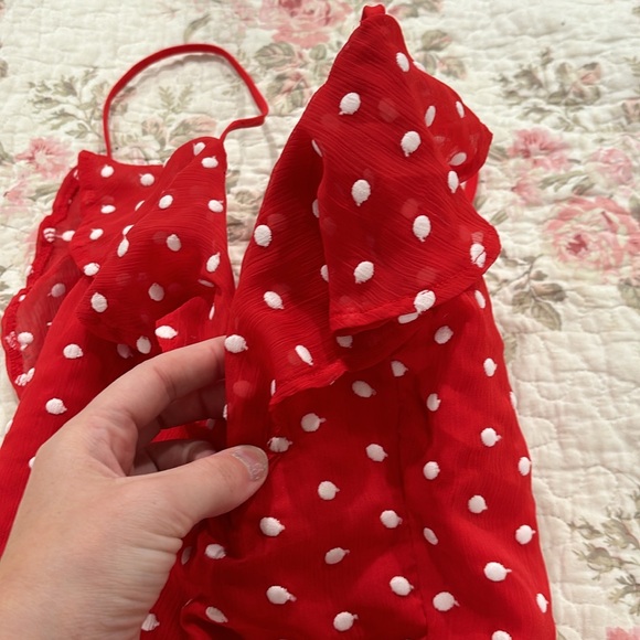 Polka Dot Romper - Picture 7 of 10